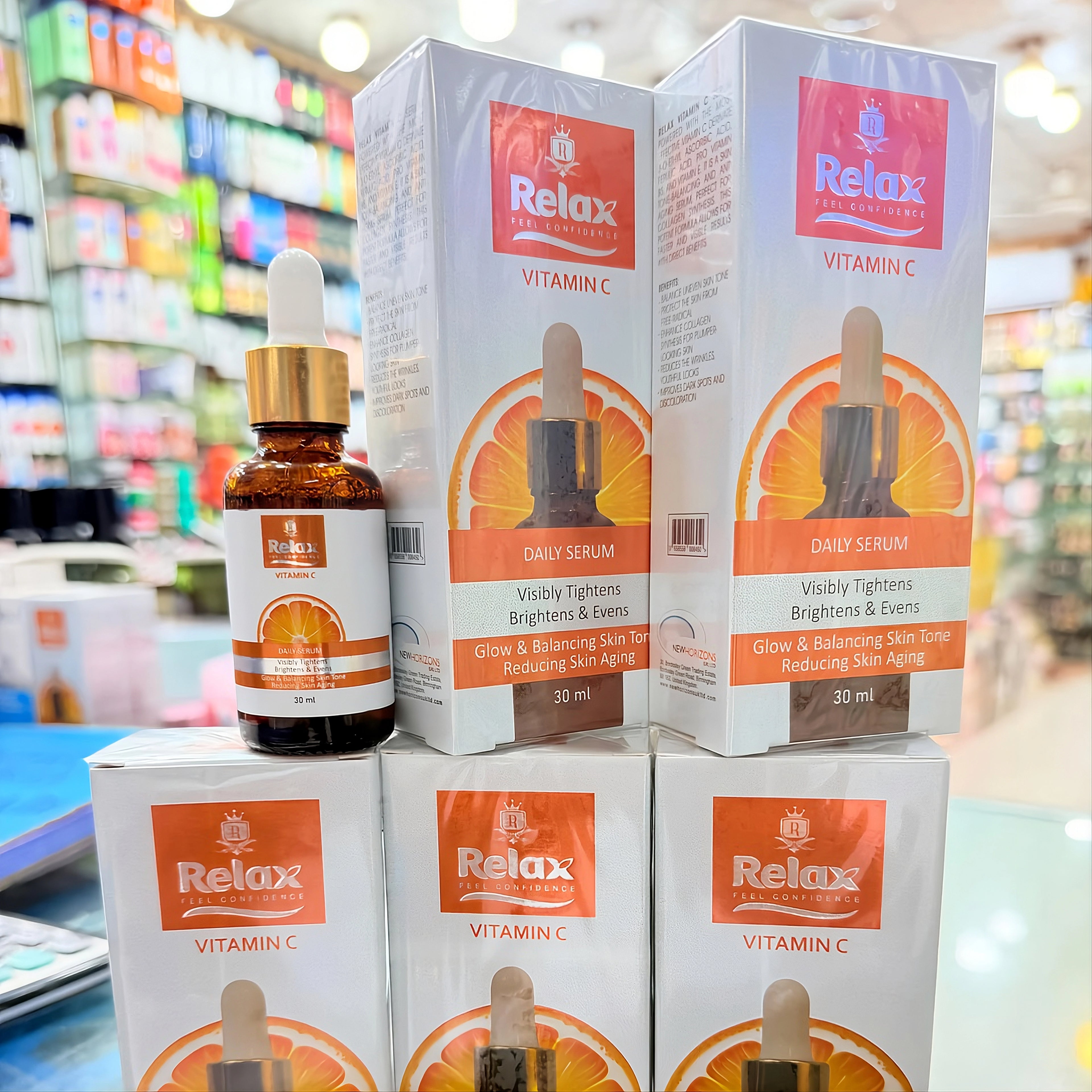 Buy 1 Get 1 Free Relax Vitamin C Face Serum | Allow To Open the Parcel