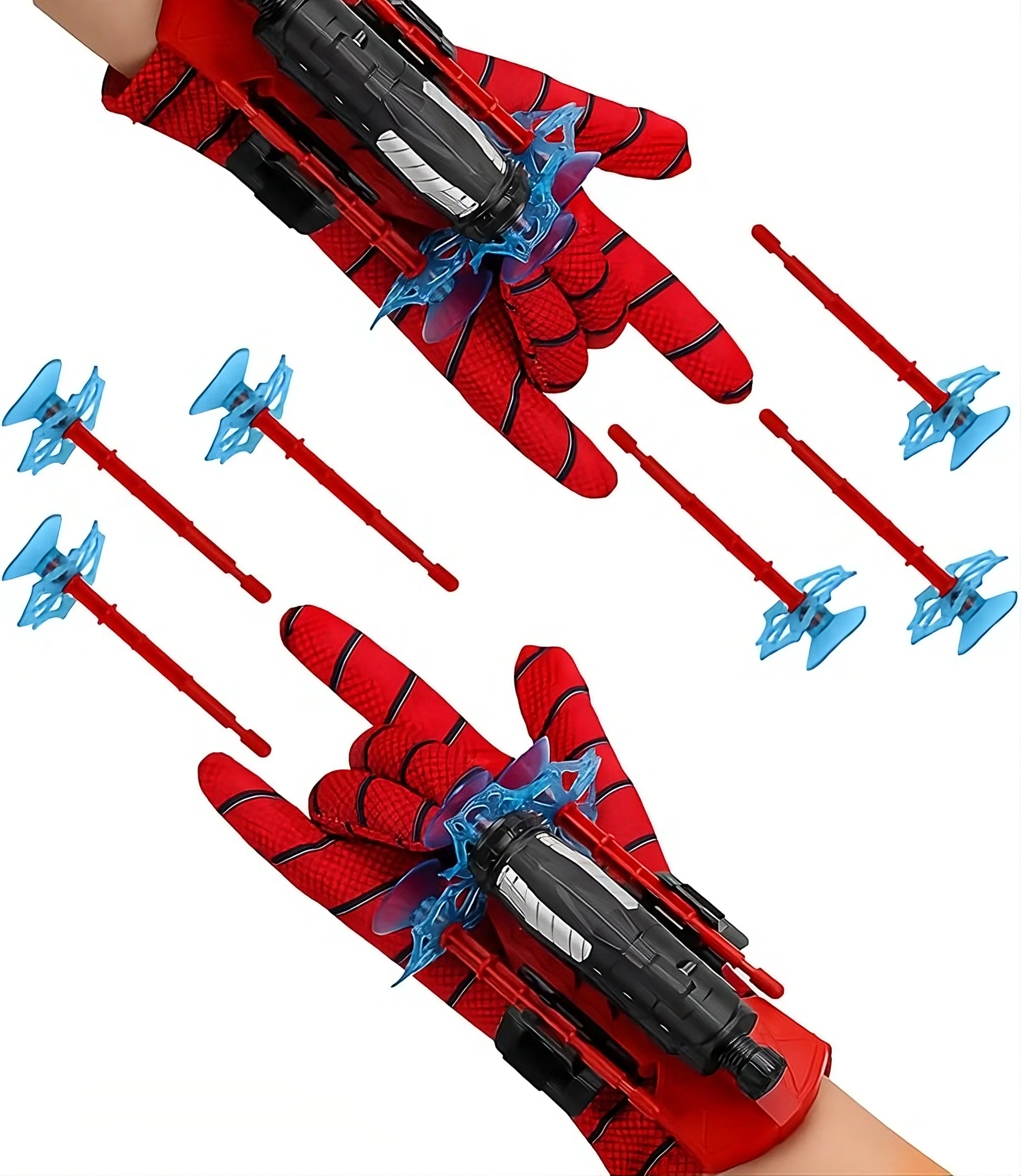 Spiderman Wrist Shooter - Launcher Transmitter Set For Kids - Miraaj